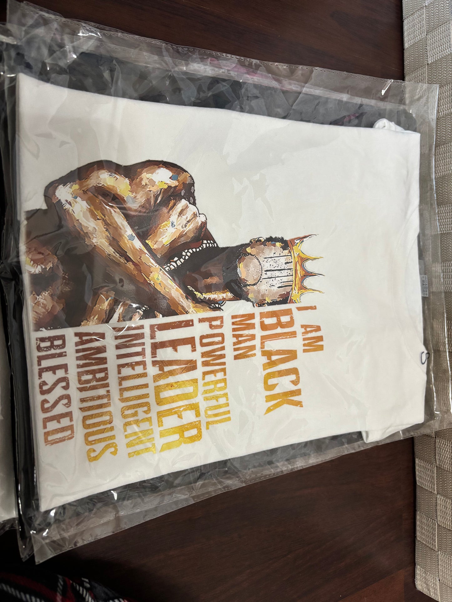 I Am Black Man Powerful T-Shirt - Family Stylz #Killeen,Texas #1-3 day Turnaround Time