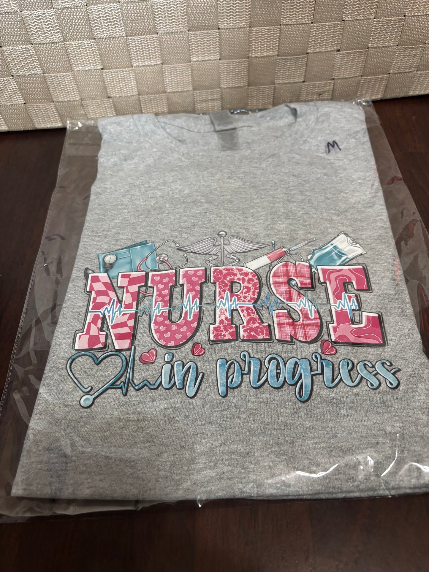 Nurse In Progress T-Shirt - Family Stylz #Killeen,Texas #1-3 day Turnaround Time
