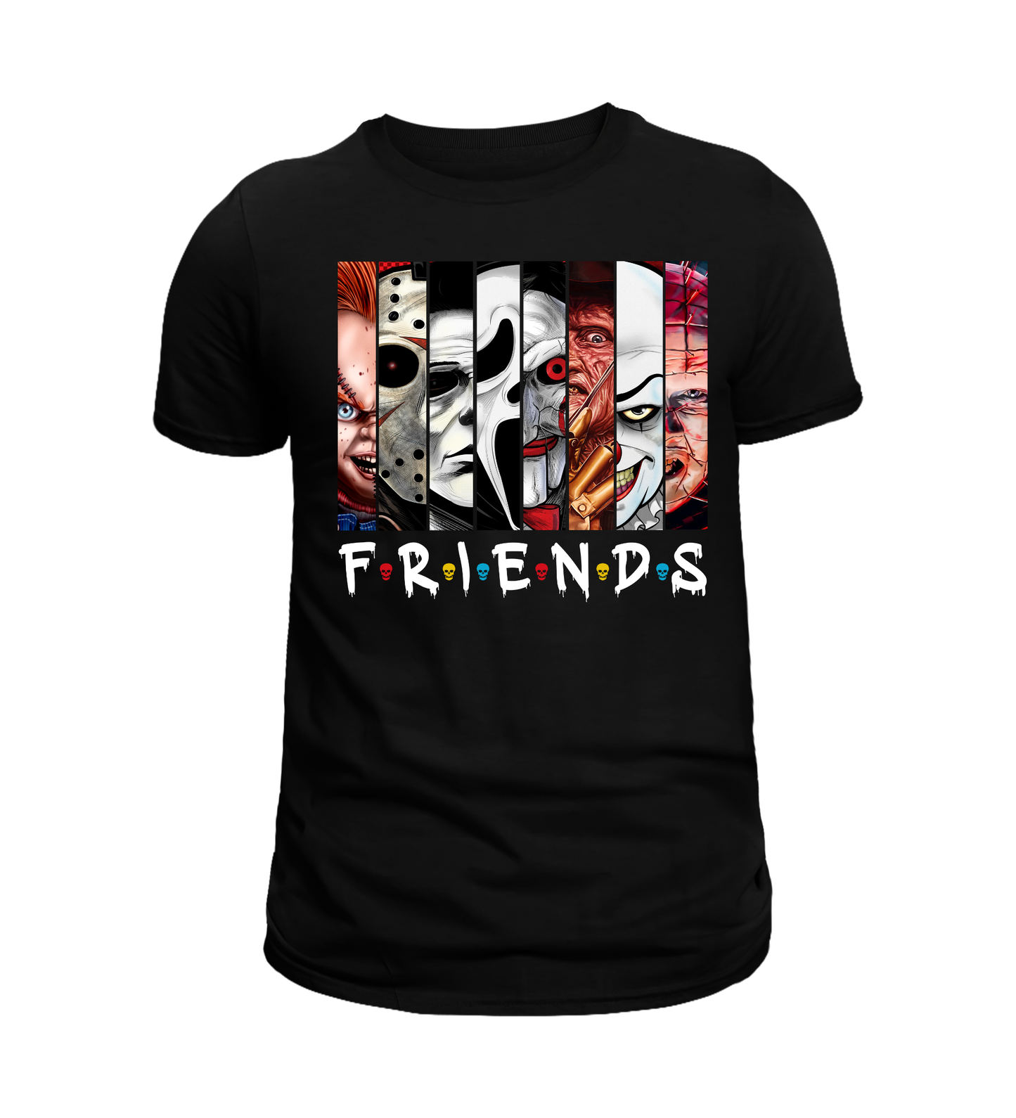 Friends Halloween T-Shirt - Family Stylz #Killeen,Texas #1-3 day Turnaround Time