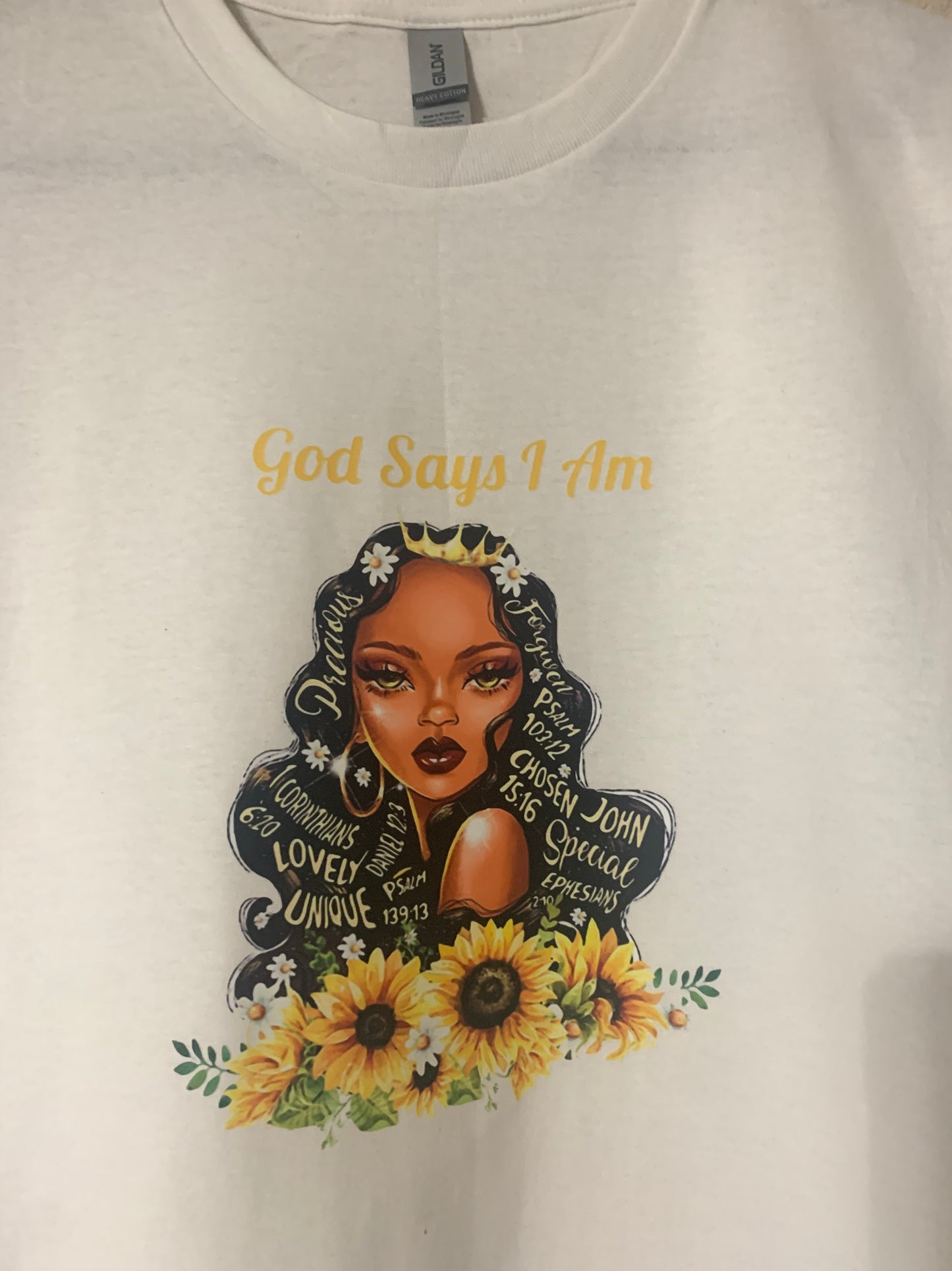 God Says T-Shirt - Family Stylz #Killeen,Texas #1-3 day Turnaround Time