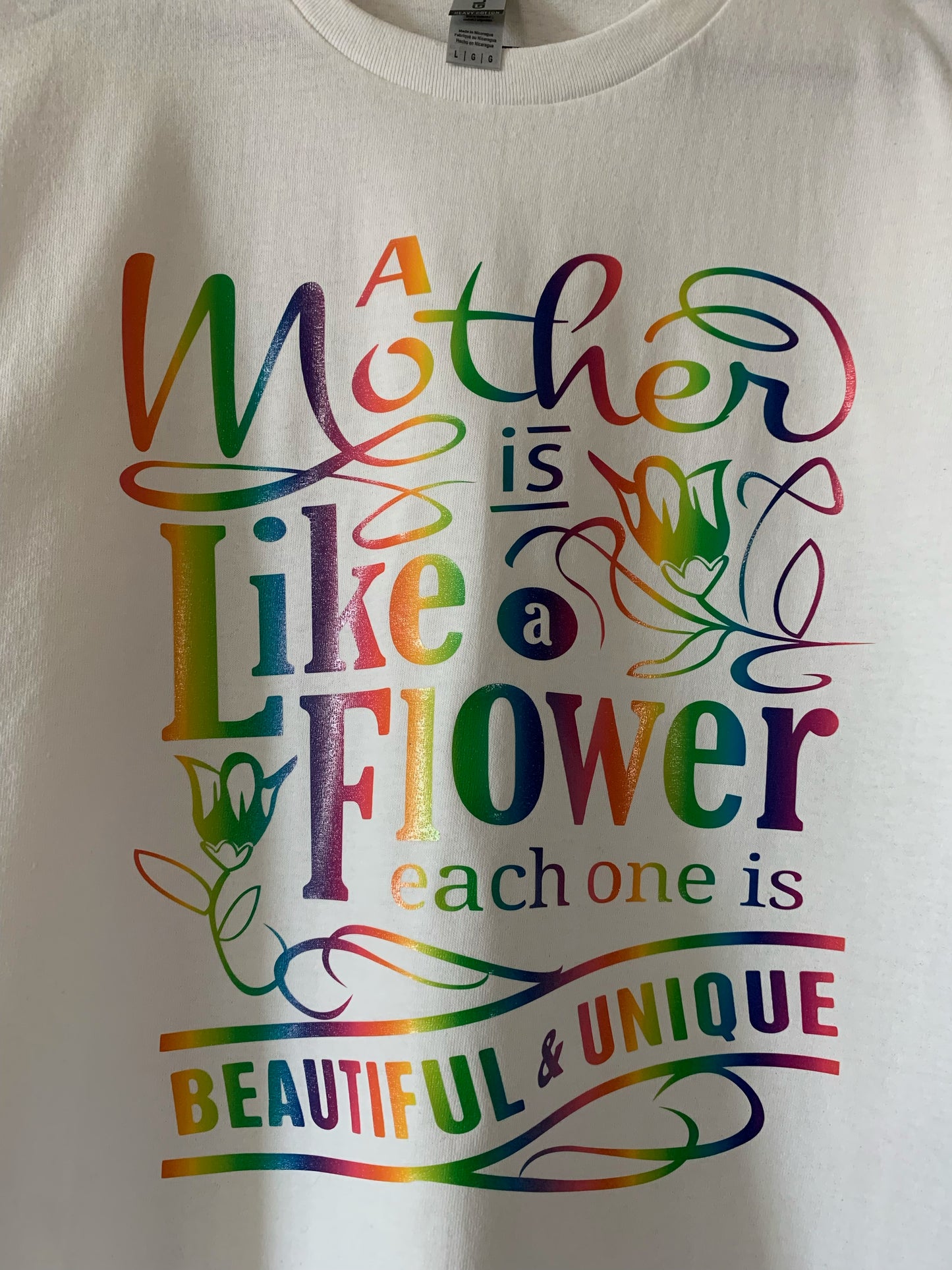 A Mother Is Like A Flower - Mother's Day Shirt - Family Stylz #Killeen,Texas #1-3 day Turnaround Time