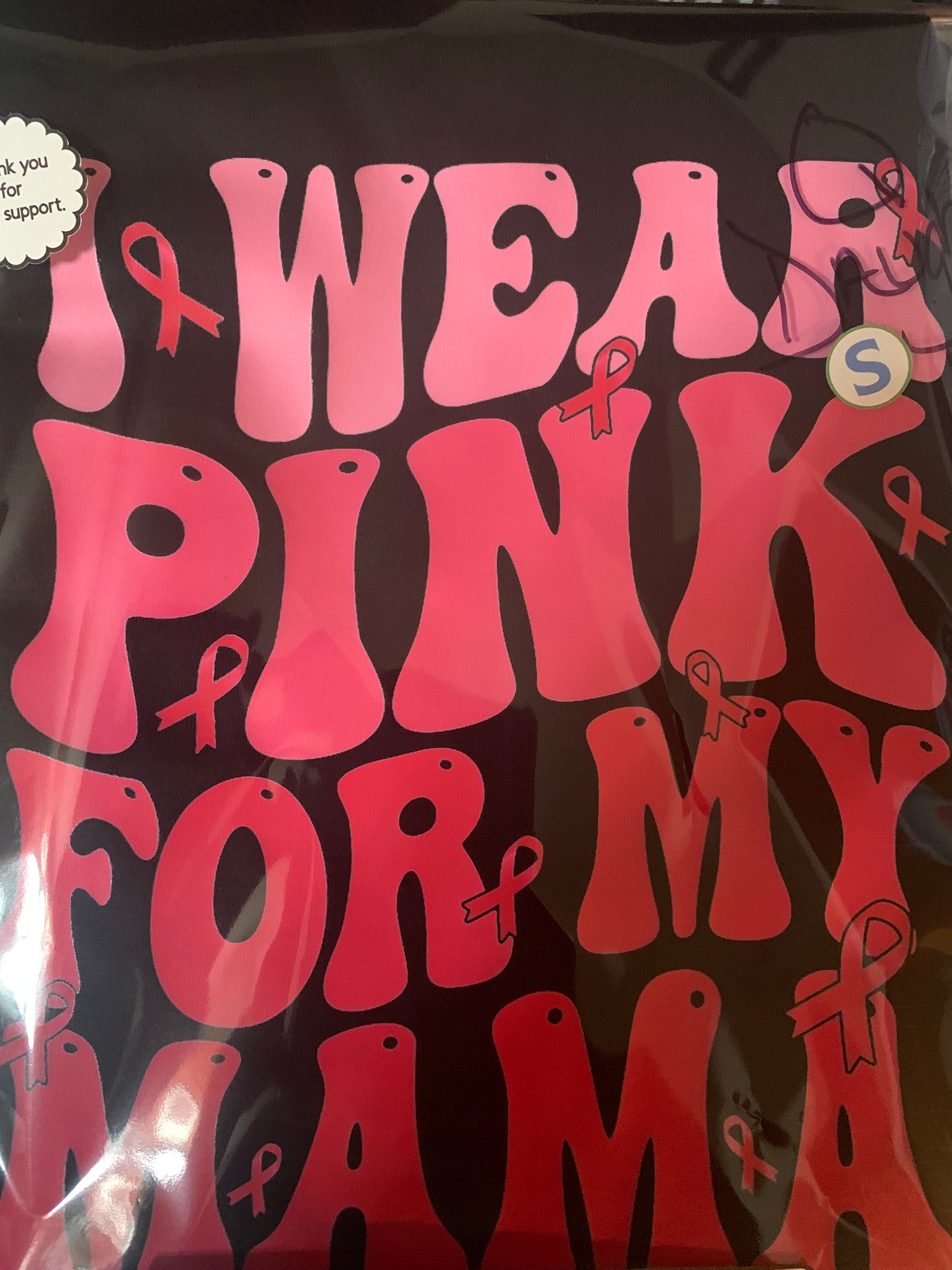 I Wear Pink For My Mama T-Shirt - Family Stylz #Killeen,Texas #1-3 day Turnaround Time