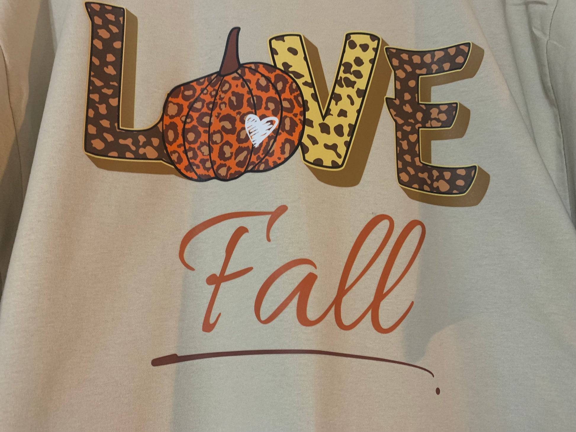 Love Fall T-Shirt - Family Stylz #Killeen,Texas #1-3 day Turnaround Time