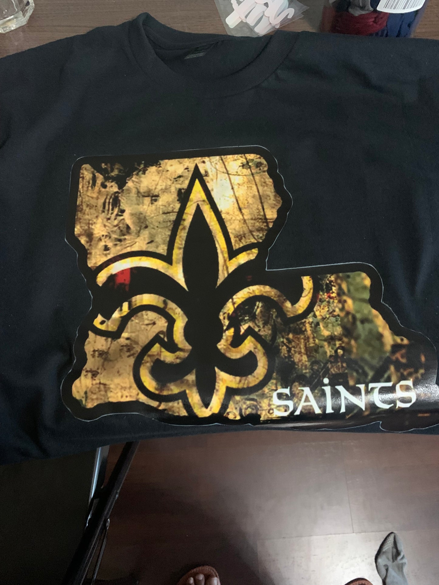 Saints T-Shirt - Family Stylz #Killeen,Texas #1-3 day Turnaround Time