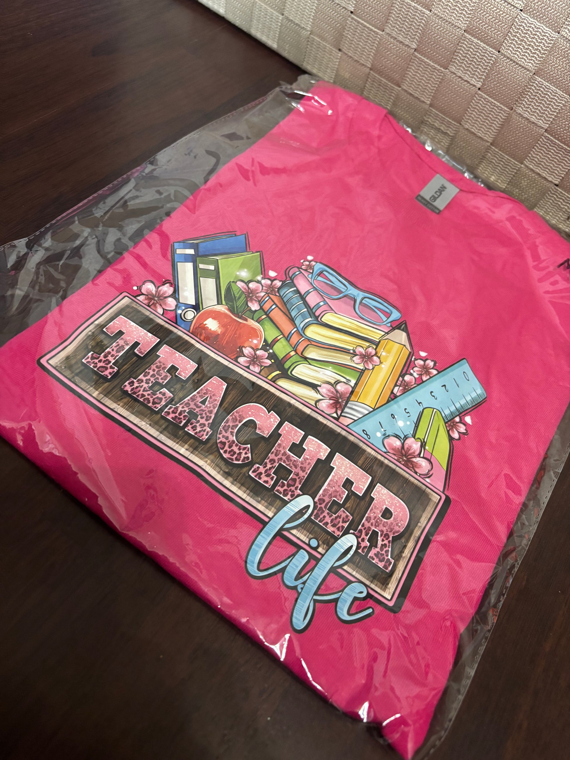 Teacher Life T-Shirt - Family Stylz #Killeen,Texas #1-3 day Turnaround Time