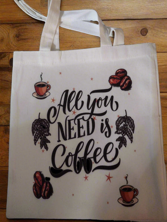Coffee Tote Bag - Family Stylz #Killeen,Texas #1-3 day Turnaround Time