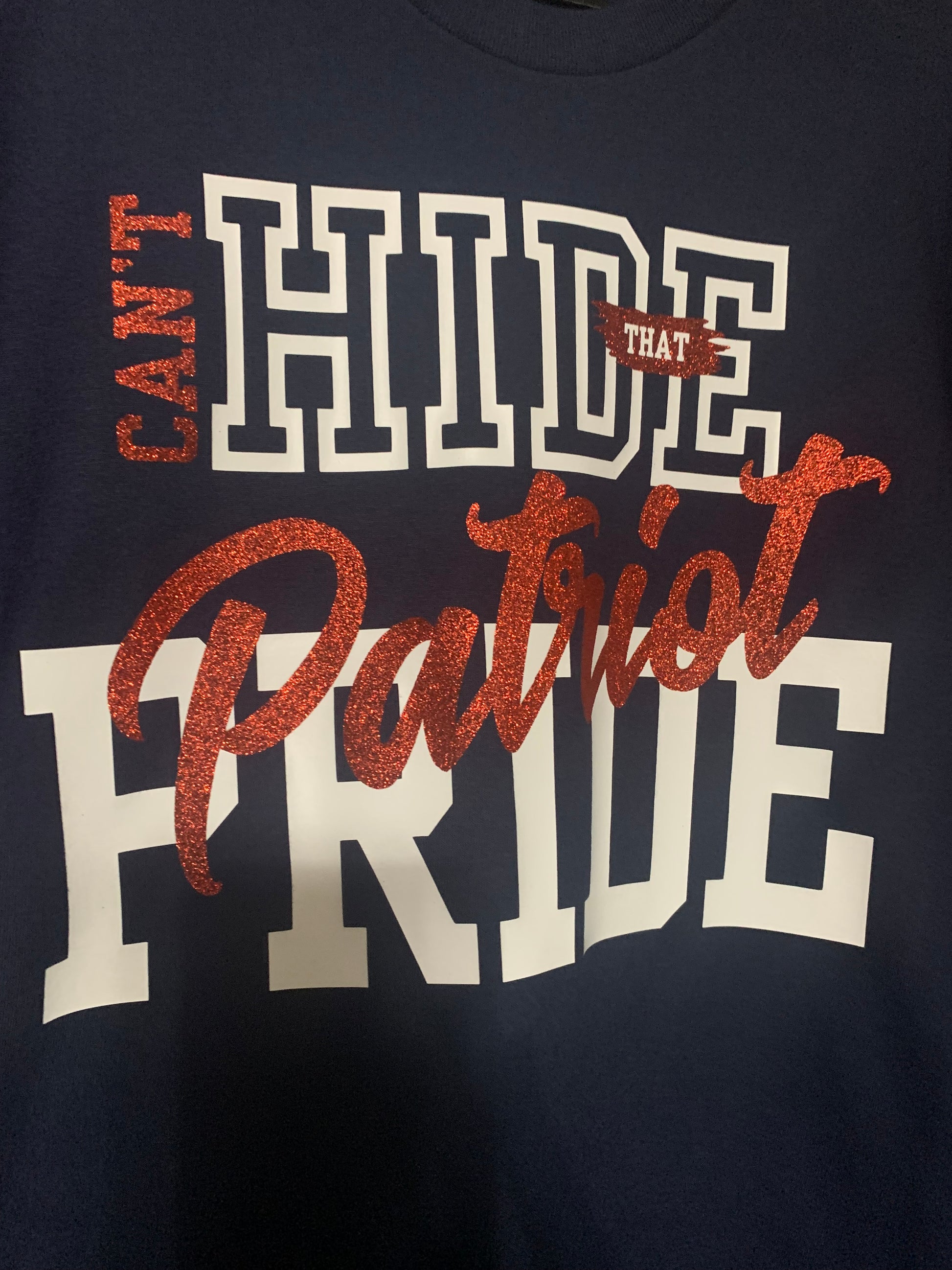 Cant Hide That Patriot Pride T-Shirt - Family Stylz #Killeen,Texas #1-3 day Turnaround Time