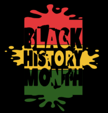 Black History Month - Paint Splatter - Family Stylz #Killeen,Texas #1-3 day Turnaround Time