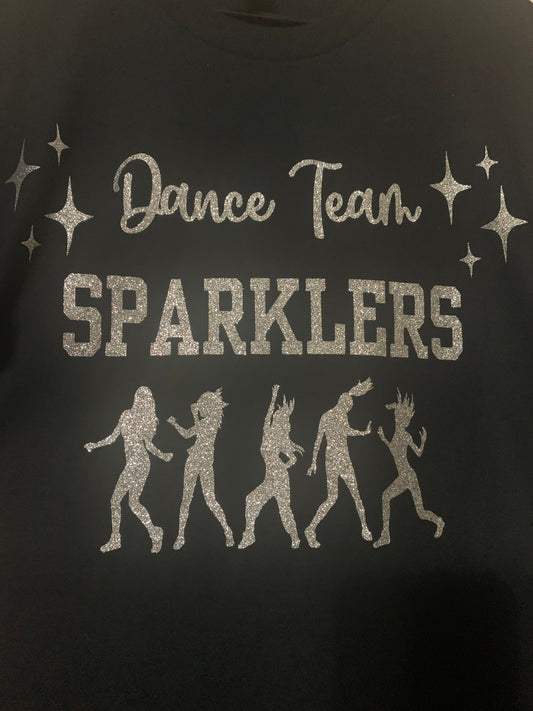 Dance Team Sparklers T-Shirt - Family Stylz #Killeen,Texas #1-3 day Turnaround Time Family Stylz