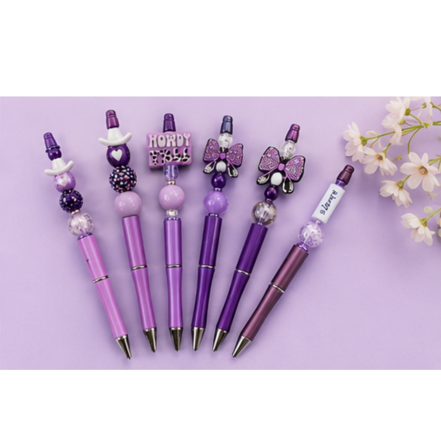 Colorful office pens