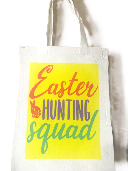 Easter Hunting Squad Tote Bag