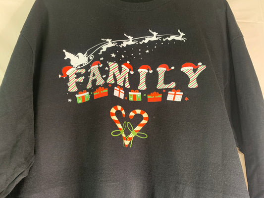 Christmas Family Long Sleeve T-Shirt - Family Stylz #Killeen,Texas #1-3 day Turnaround Time Family Stylz