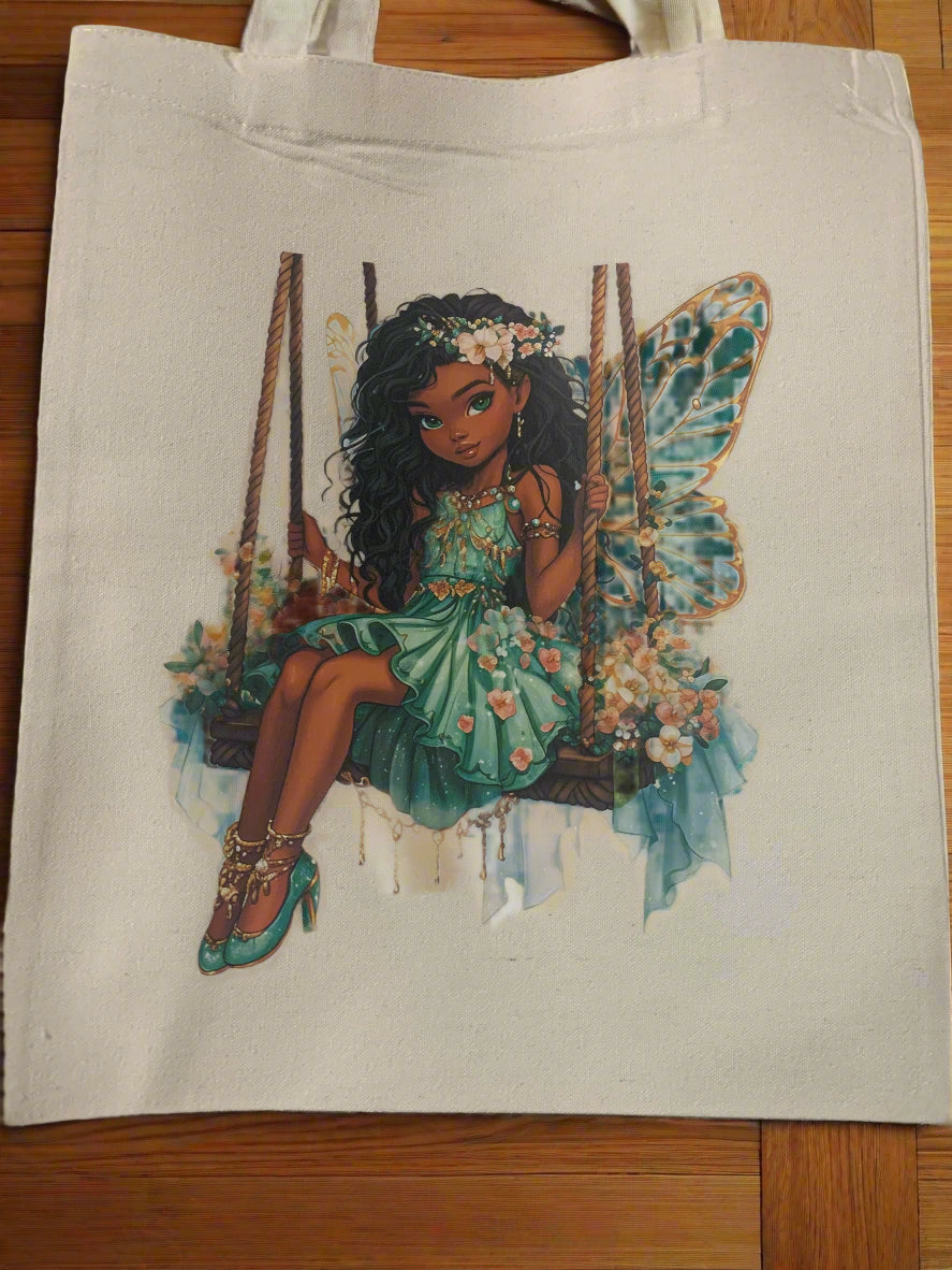  Fairy Tote Bag - Family Stylz #Killeen,Texas #1-3 day Turnaround Time