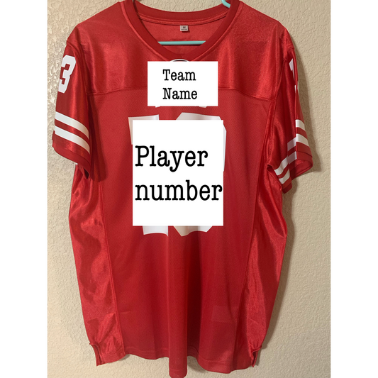 Custom Football Team Jersey