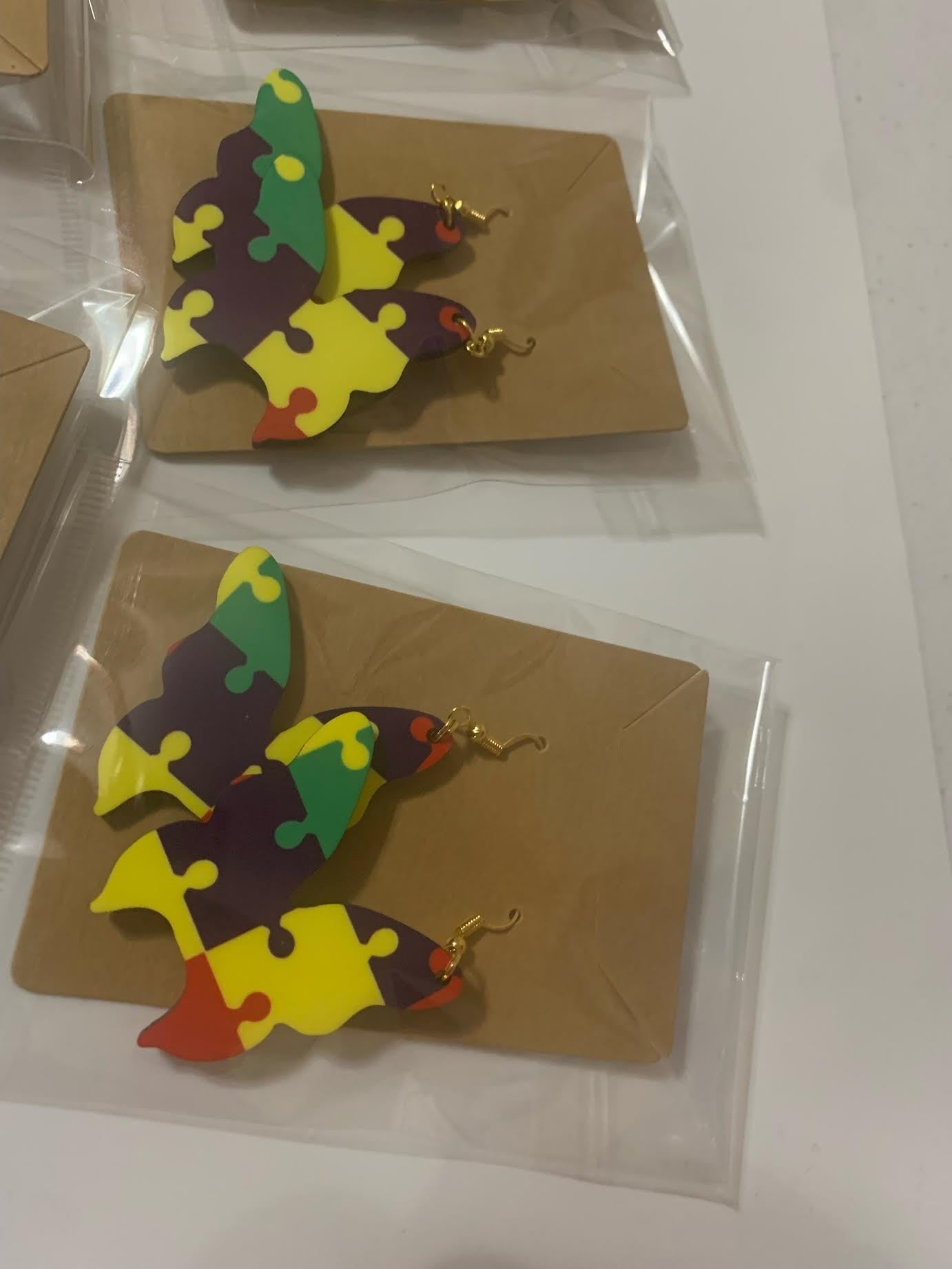 Autism Butterfly Earrings