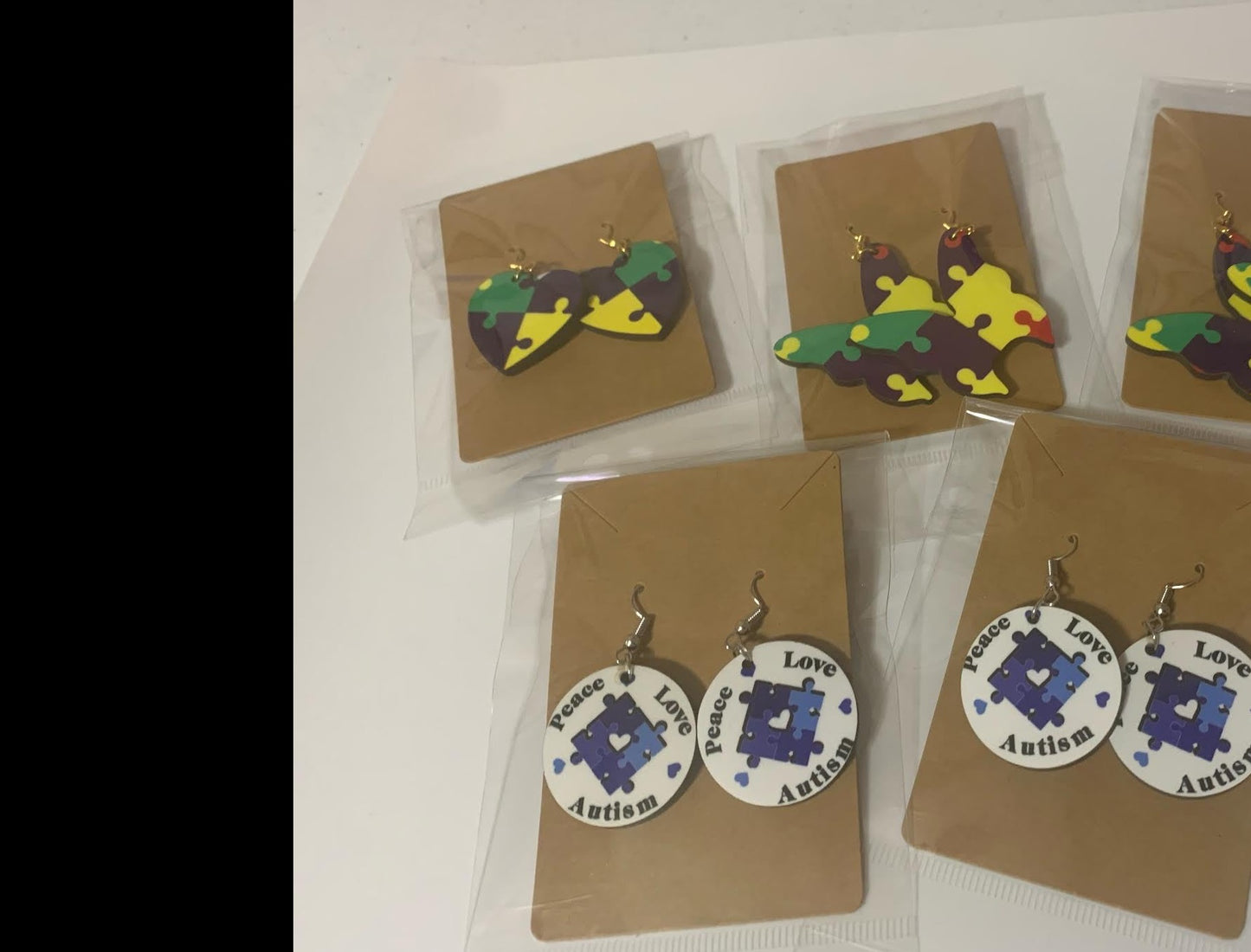 Autism Butterfly Earrings