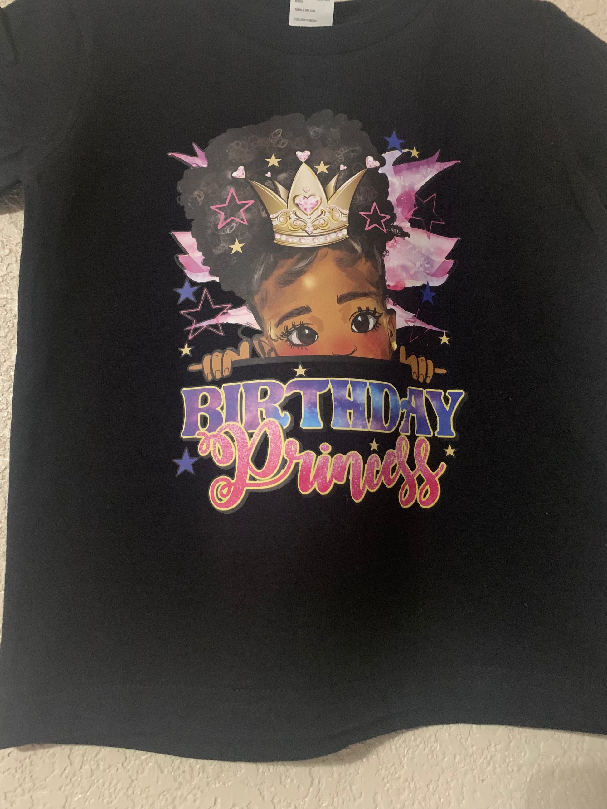 Birthday Baby Girl T-Shirt - Family Stylz #Killeen,Texas #1-3 day Turnaround Time