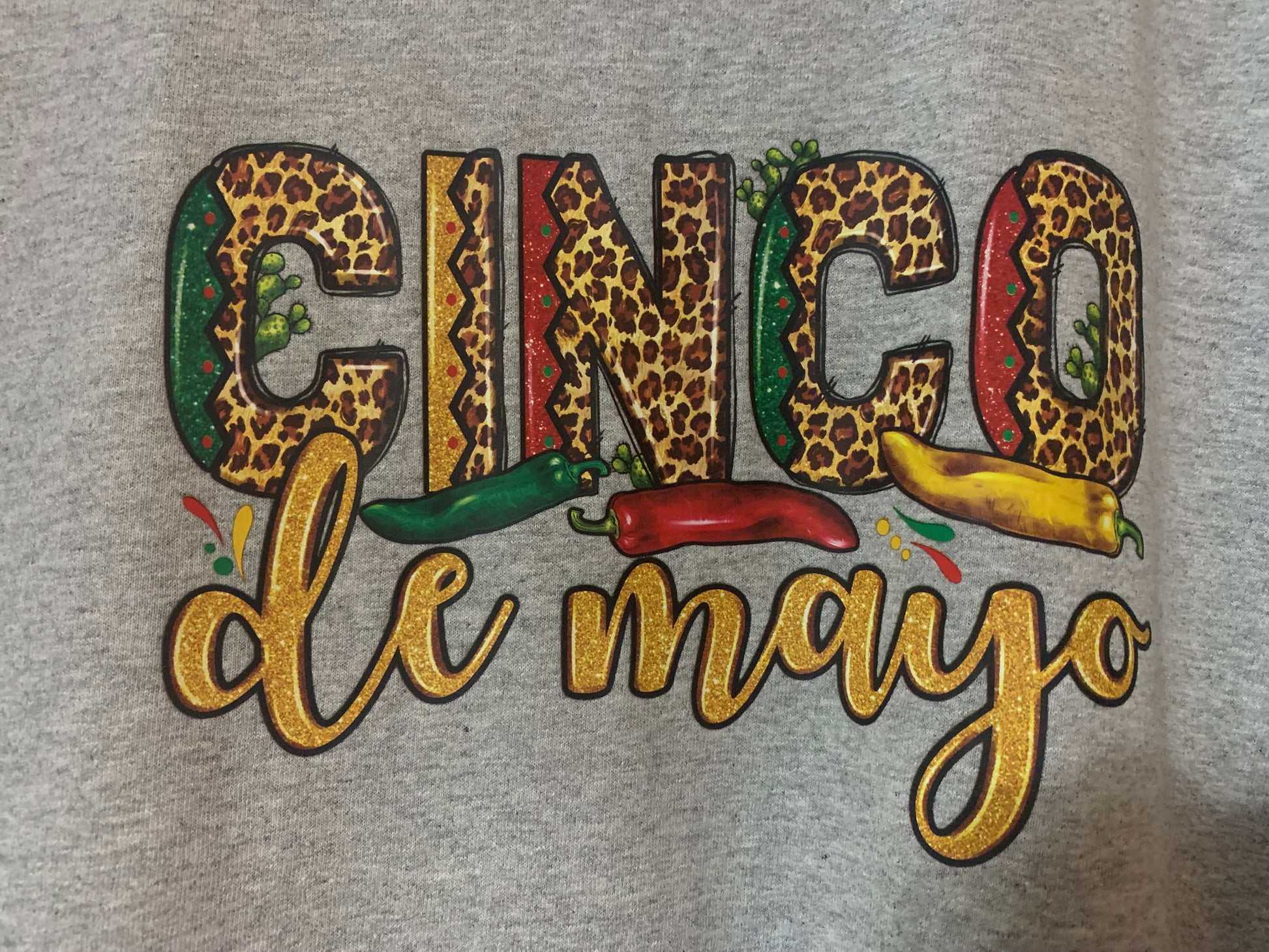 Cinco De Mayo Cheetah Print - Family Stylz #Killeen,Texas #1-3 day Turnaround Time