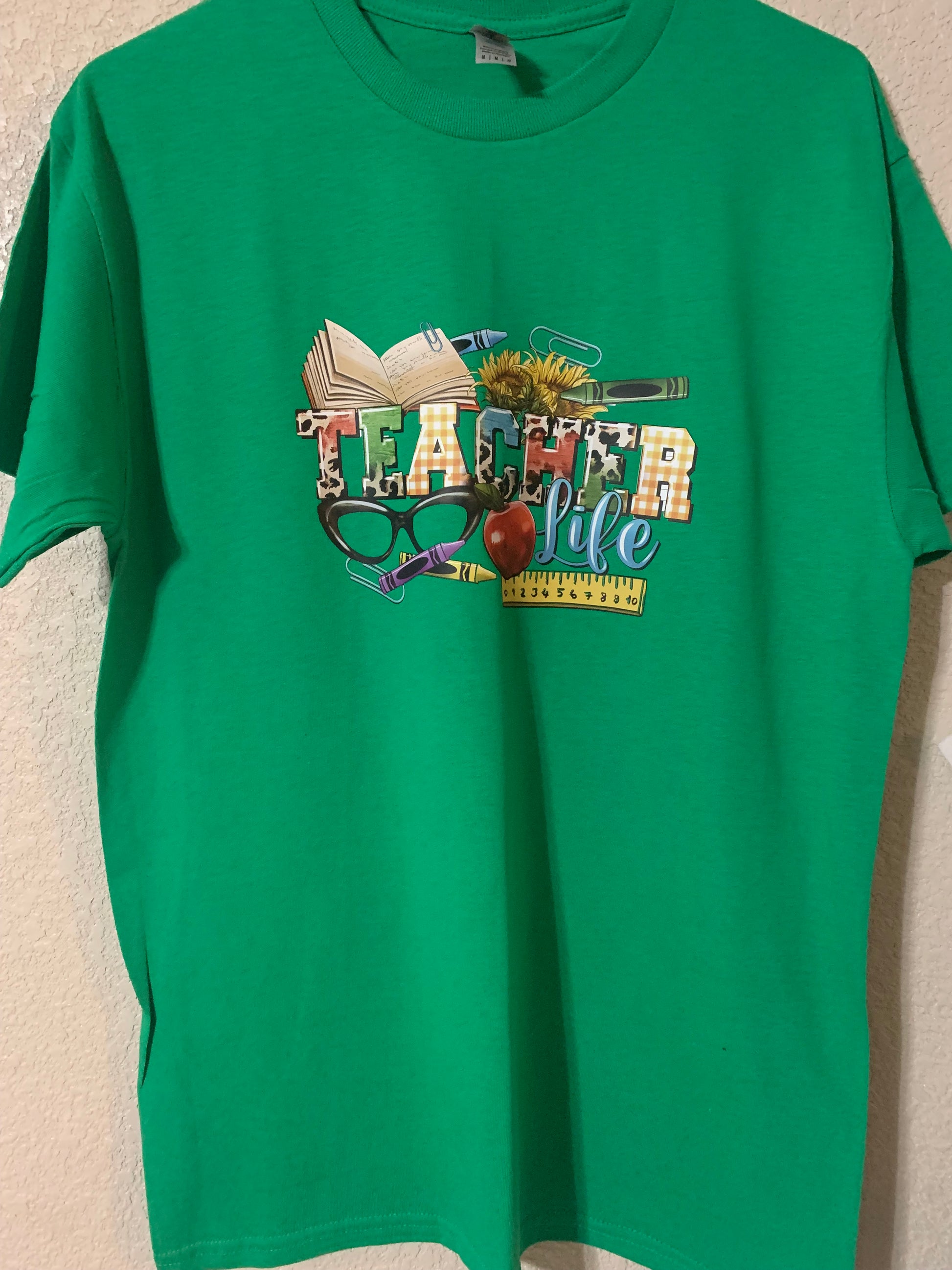 Teacher Life T-Shirt - Family Stylz #Killeen,Texas #1-3 day Turnaround Time