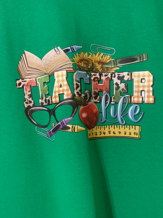 Teacher Life T-Shirt - Family Stylz #Killeen,Texas #1-3 day Turnaround Time Family Stylz