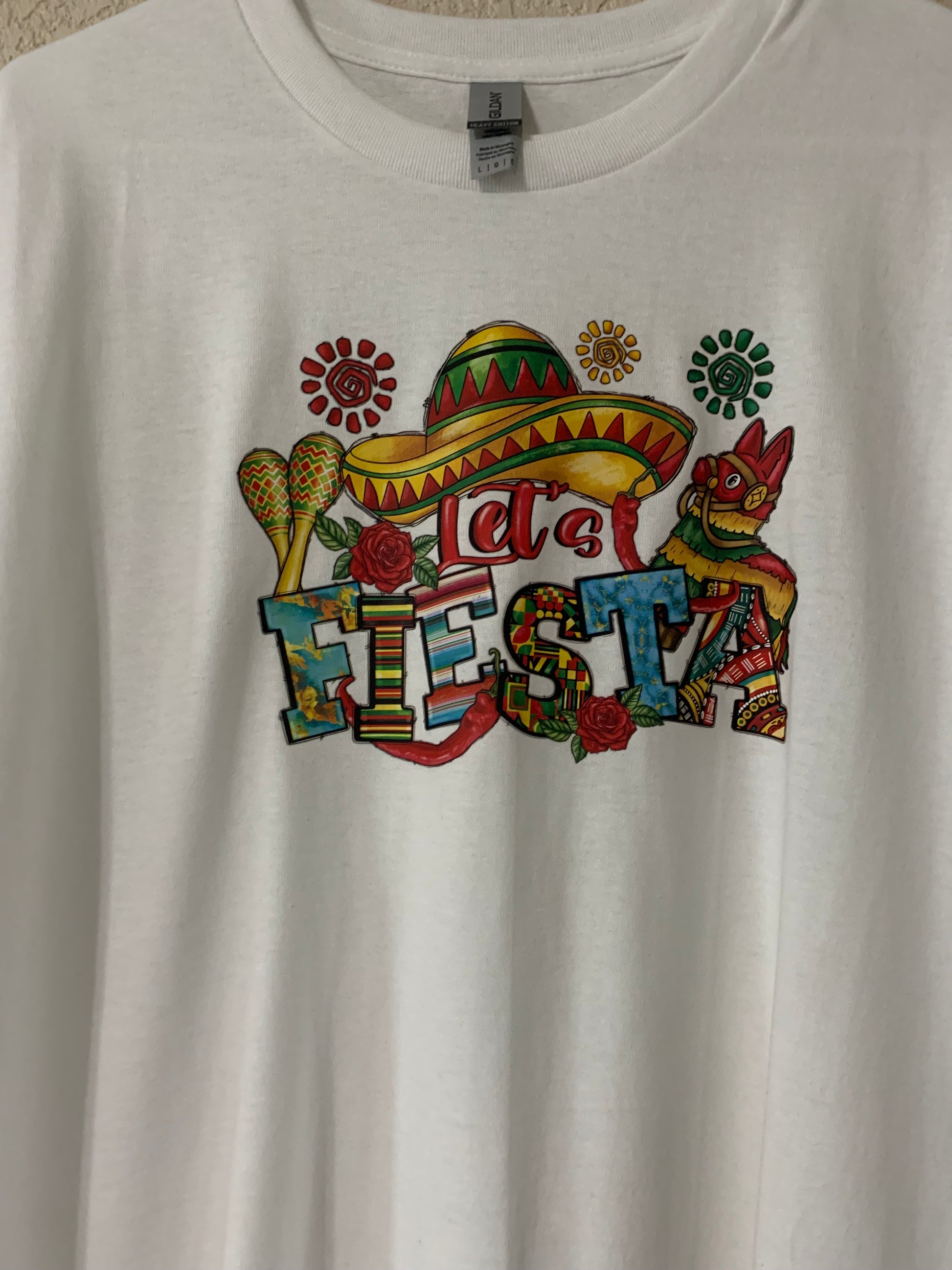 Let's Fiesta T-Shirt - Family Stylz #Killeen,Texas #1-3 day Turnaround Time