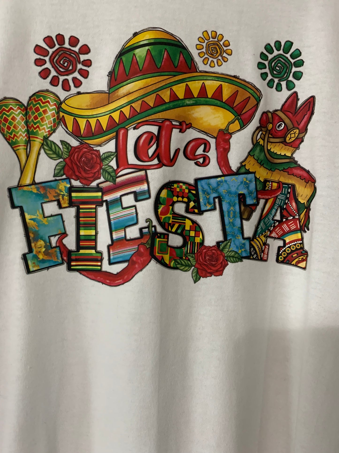 Let's Fiesta T-Shirt - Family Stylz #Killeen,Texas #1-3 day Turnaround Time