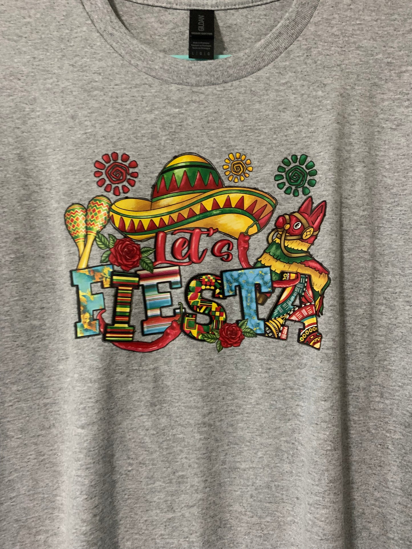 Let's Fiesta T-Shirt - Family Stylz #Killeen,Texas #1-3 day Turnaround Time