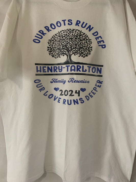 Family Reunion T-Shirt - Our Roots Run Deep Our Love Runs Deeper