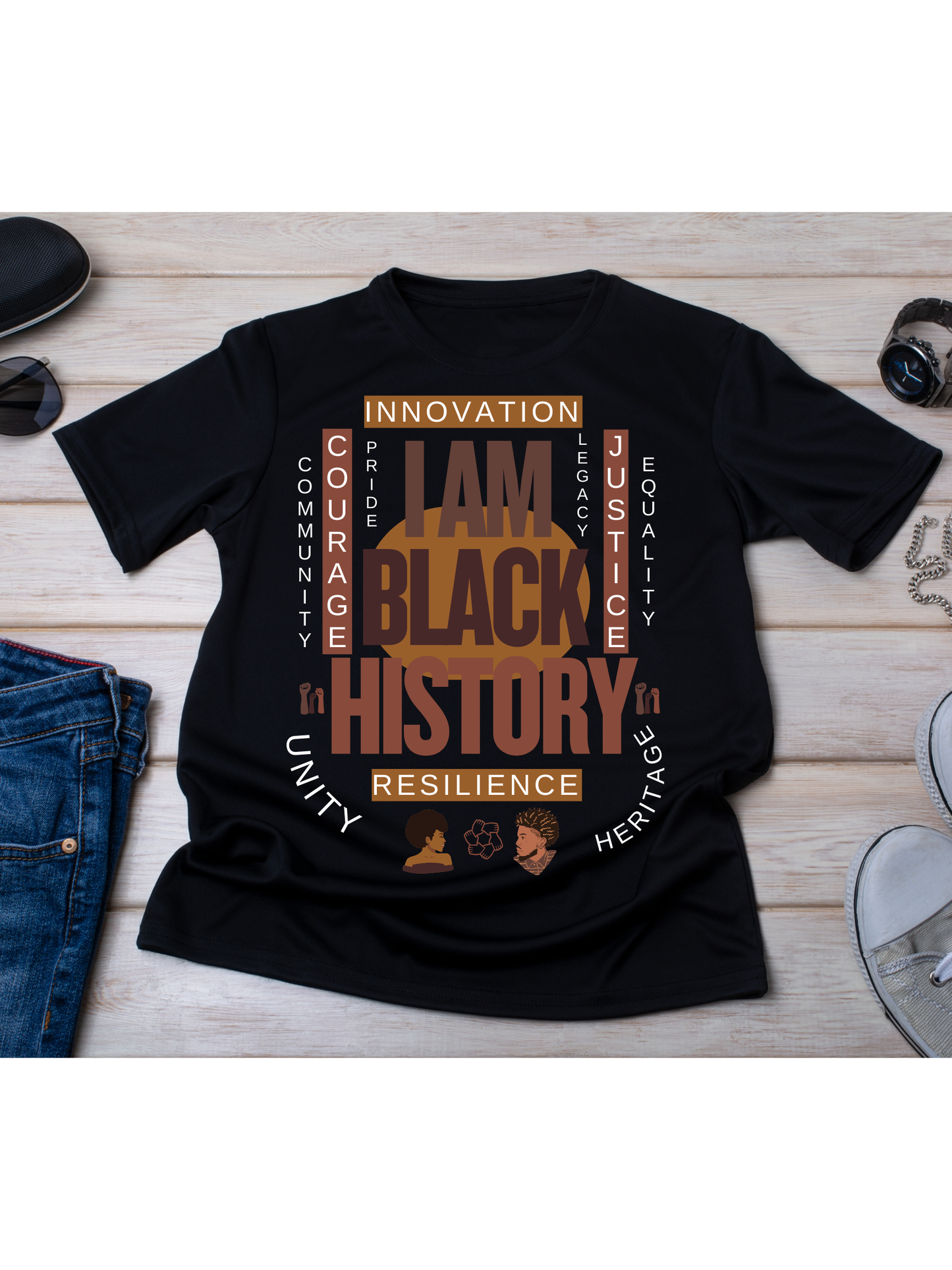Black History Month Shirt | Black lives Matter | Black Excellence | I Am Black History | African American |Black Culture
