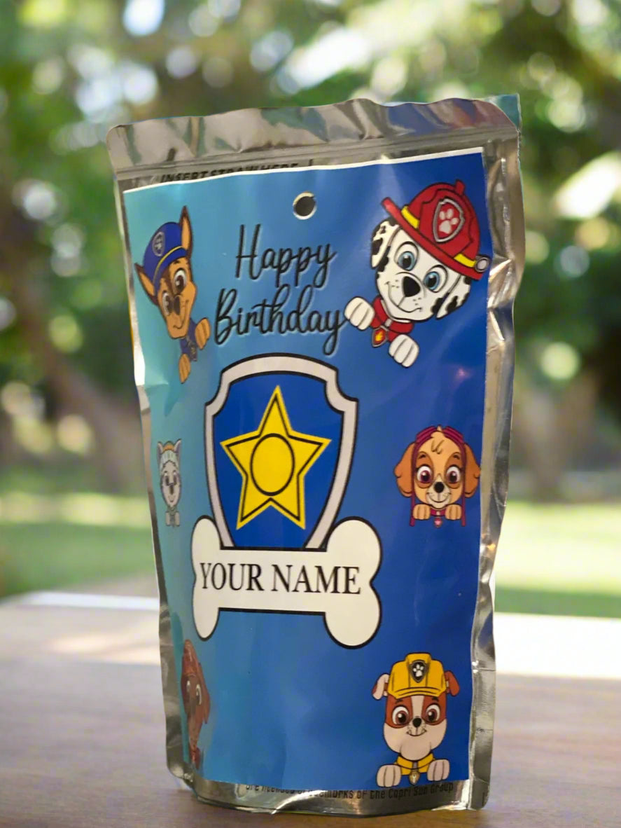 Paw_Patrol_CapriSun_Label_Themed-Party - Family Stylz #Killeen,Texas #1-3 day Turnaround Time