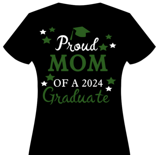 Graduation T-Shirt Proud Mom and Dad