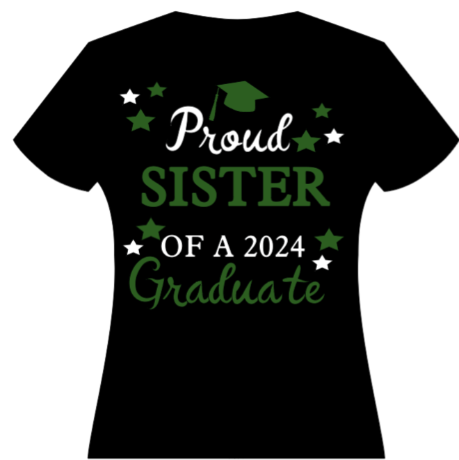 Graduation T-Shirt Proud Brother and Sister