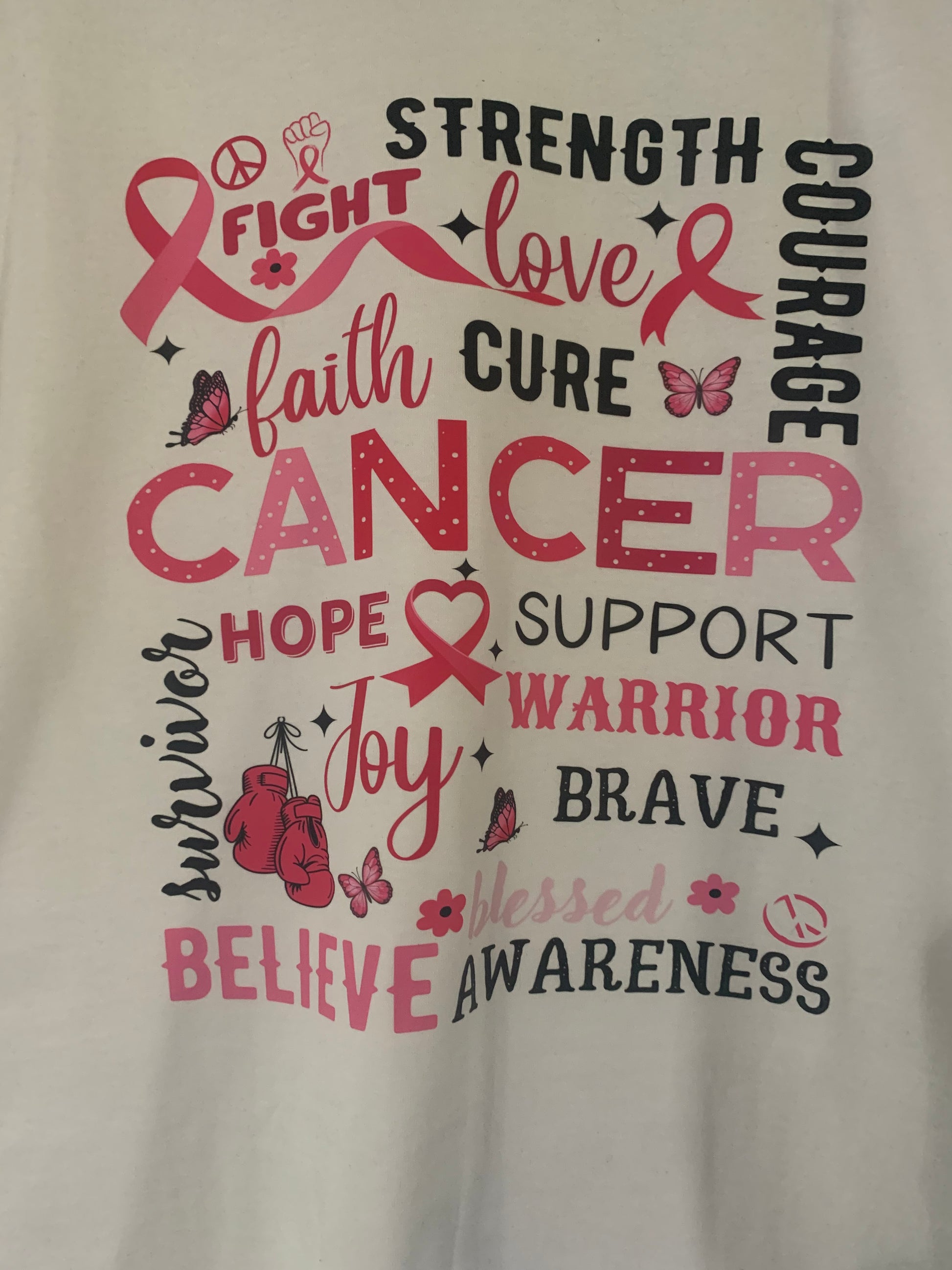 Survivor, Warrior, Hero Breast Cancer Awareness T-Shirt - Family Stylz #Killeen,Texas #1-3 day Turnaround Time