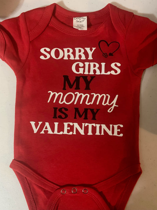 V-Day Shirt - Mommy's Valentine - Family Stylz #Killeen,Texas #1-3 day Turnaround Time Family Stylz