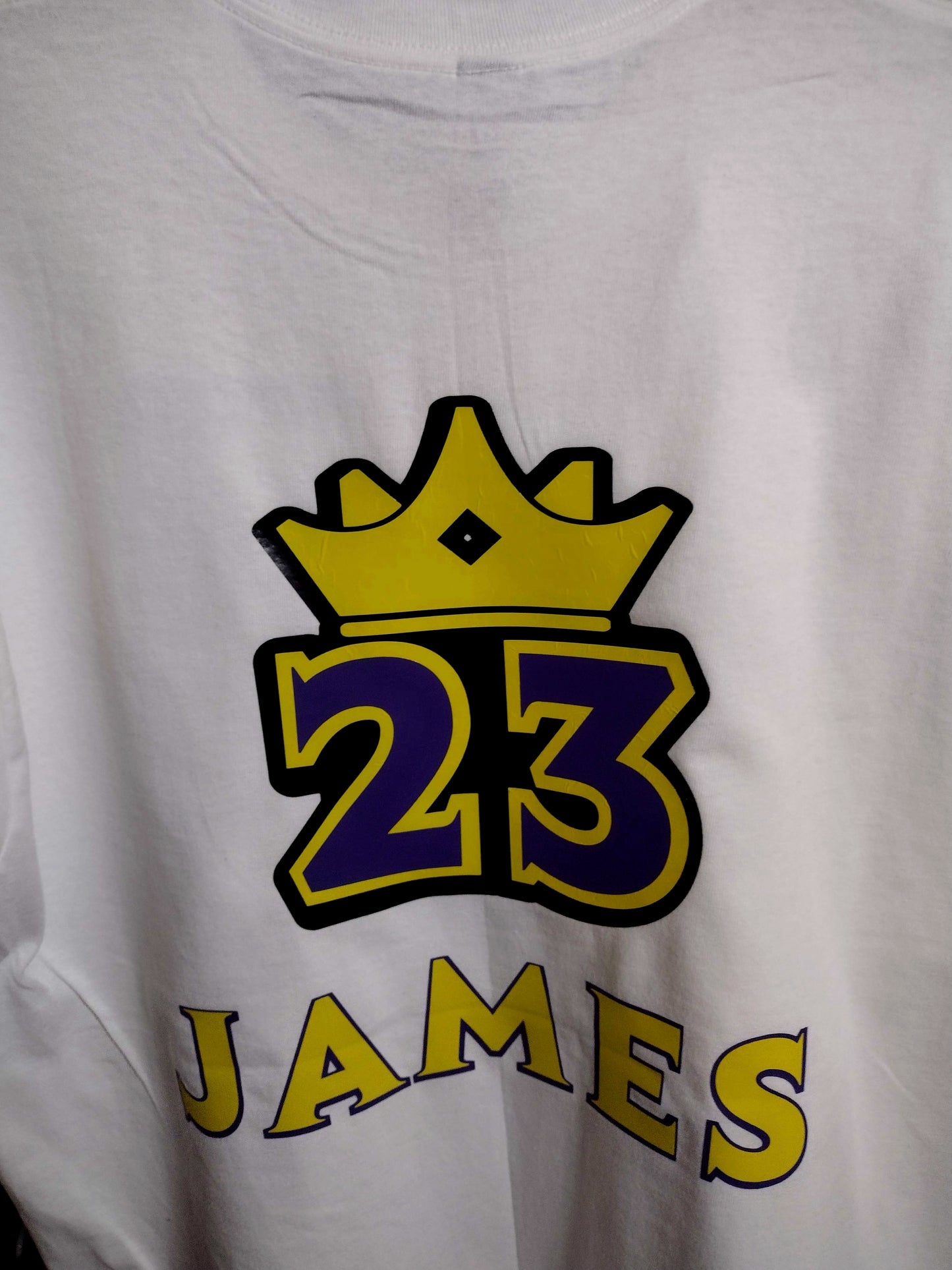 Lakers James #23 T-Shirt - Family Stylz #Killeen,Texas #1-3 day Turnaround Time