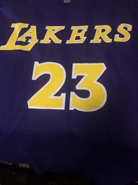 Lakers #23 James T-Shirt - Family Stylz #Killeen,Texas #1-3 day Turnaround Time