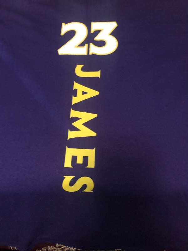 Lakers #23 James T-Shirt - Family Stylz #Killeen,Texas #1-3 day Turnaround Time