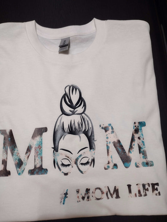 Mom Life T-Shirt - Family Stylz #Killeen,Texas #1-3 day Turnaround Time Family Stylz